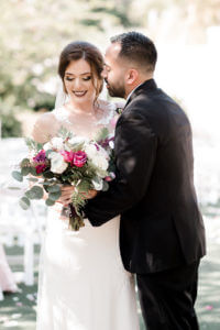 Largo Botanical Gardens - Pinellas County wedding venues - Carography Studios- Special Moments Event Planning - bride - groom - wedding ceremony