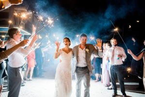 Special Moments Event Planning _ Events by Special Moments - St Petersburg Florida wedding planner - tampa bay watch - florida beach wedding -sparklers at wedding