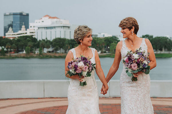 Special Moments Event Planning – St Petersburg wedding planner – Tampa Bay Same Sex Wedding Planner – same sex weddings - two brides holding hands