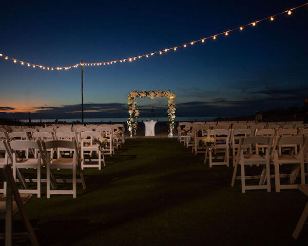 Clearwater beach weddings – clearwater beach Jewish wedding – Sandpearl Resort weddings - sun setting on Clearwater Beach