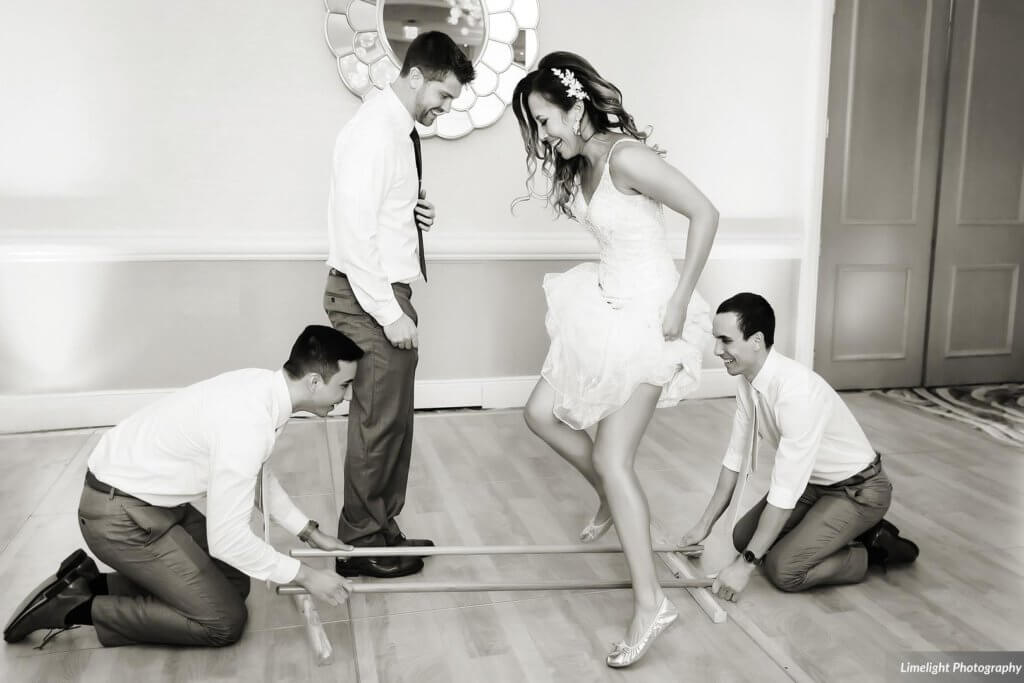 What Is the History of the Garter Toss? - Zola Expert Wedding Advice