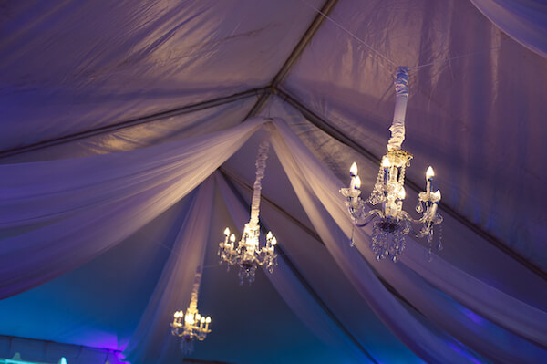 Special Moments Event Planning - 15th anniversary party - LED chandelier