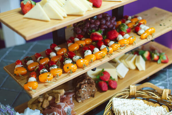 Special Moments Event Planning - 15th anniversary party - charcuterie and cheese