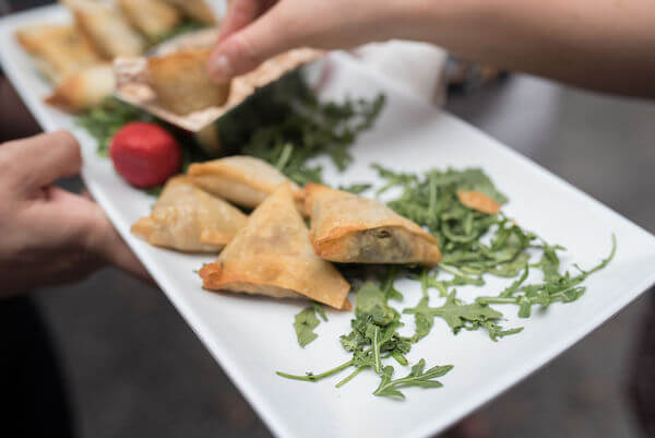 Special Moments Event Planning - 15th anniversary party - Samosas