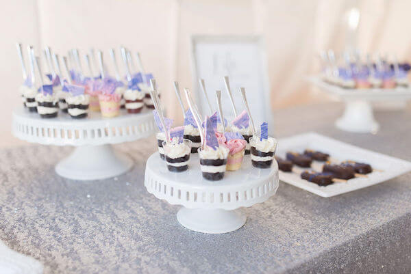 Special Moments Event Planning - 15th anniversary party - dessert table