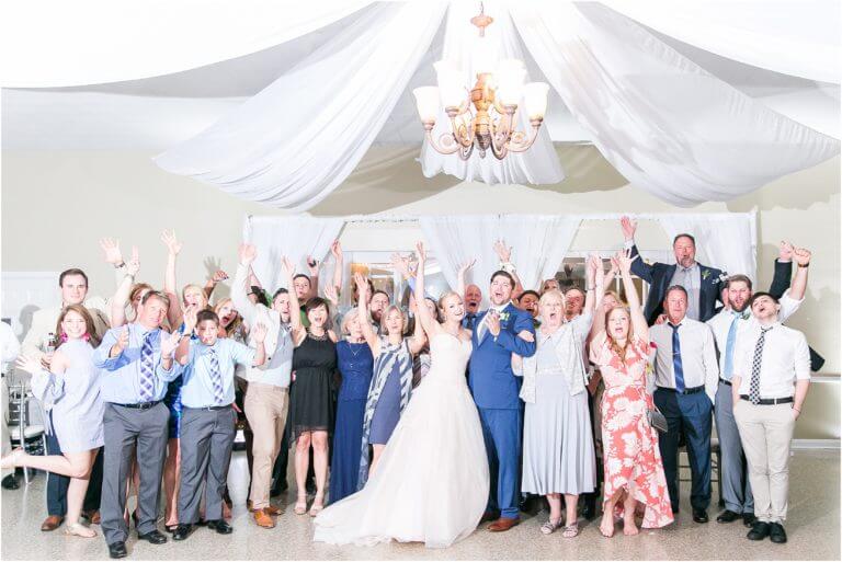 Special Moments Event Planning – Tampa Wedding Planner – Davis Island Garden Club – Davis Island Garden Club Wedding - wedding photo with all of the guests