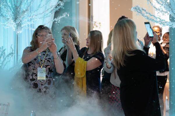 Special Moments Event Planning – Tampa Wedding Planner – Master Wedding Planner - Grand Hyatt Tampa – Association of Bridal Consultants - snowing in florida