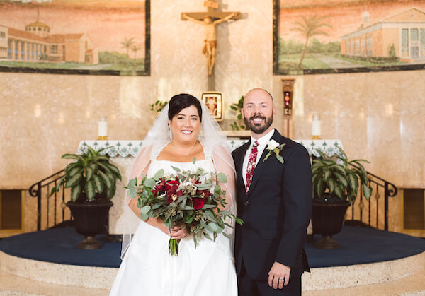 Special Moments Event Planning – Tampa Wedding Planner – Tampa Bay Wedding Planner- Tampa Wedding – Armature Works wedding - Mary Help of Christians