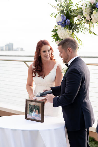 Clearwater Beach Wedding - Special Moments Event Planning - Clearwater Beach wedding planner - Clearwater Beach Wedding - Special Moments Event Planning - Clearwater Beach wedding planner - Opal Sands  - Clearwater Beach Sand Ceremony