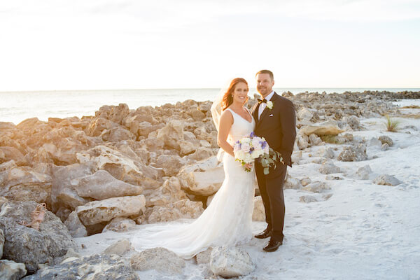 love, asha photography - Clearwater Beach Wedding - Special Moments Event Planning - Clearwater Beach wedding planner - Clearwater Beach Wedding - Special Moments Event Planning - Clearwater Beach wedding planner - Opal Sands  - Clearwater Beach Wedding - bride and groom at sunset