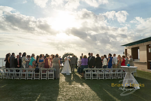 Opal Sands Wedding- Clearwater Beach Weddings – Clearwater Beach Wedding Planner -sunset wedding ceremony