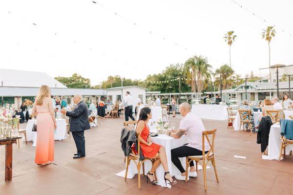 t Pete wedding – St Petersburg wedding planner – St Petersburg shuffleboard club wedding - outdoor wedding reception