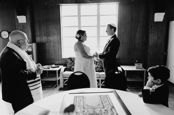 St Pete wedding – St Petersburg wedding planner – St Petersburg shuffleboard club wedding - ketubah signing