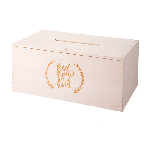 secured box for wedding gift cards