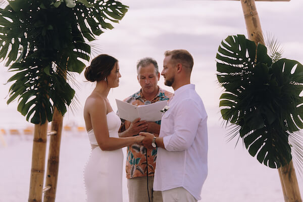 Special Moments Event Planning – Clearwater Beach Wedding – Clearwater Beach Wedding Planner- Clearwater Beach Destination Wedding- beach wedding - wedding on the Gulf of Mexico - bride- groom - bride and groom - bride and groom exchanging wedding vows on the beach