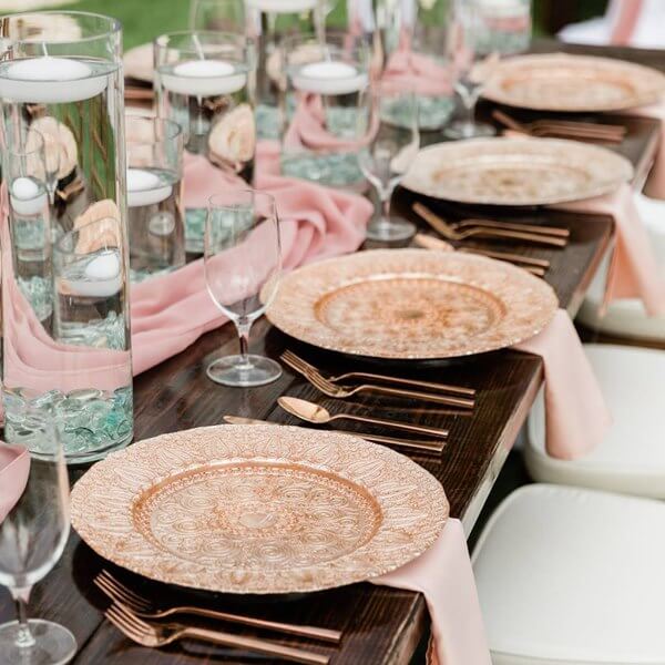 Special Moments Event Planning - Marry Me Tampa Bay - Belleview Inn - rose gold reception decor