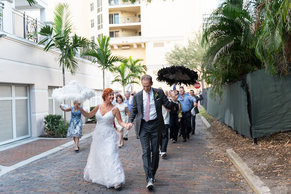 Special Moments Event Planning - second line - wedding parasol - st Petersburg wedding - st Petersburg wedding planner - unique wedding details