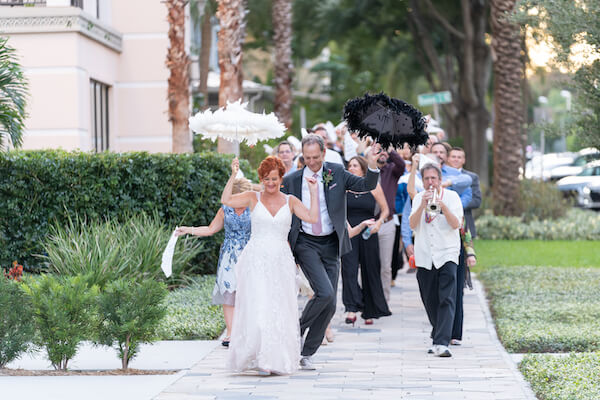 Special Moments Event Planning - second line - wedding parasol - st Petersburg wedding - st Petersburg wedding planner - unique wedding details