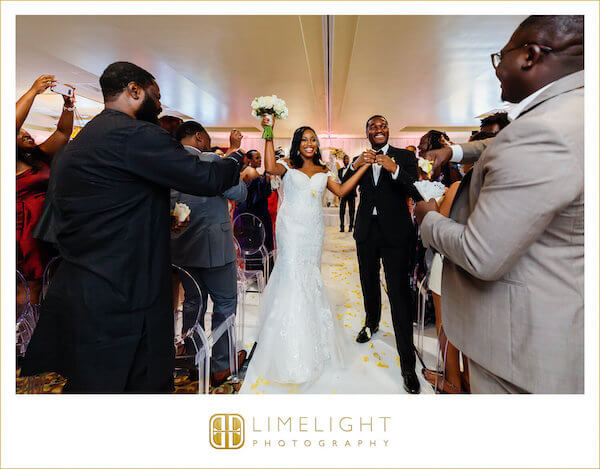 Clearwater Beach wedding - Clearwater Beach Wedding Ceremony. - Just Married - happy bride and groom