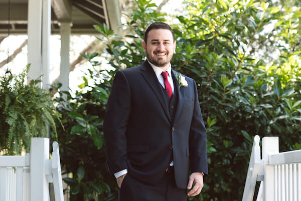 Bradenton wedding – Palma Sola Botanical Park wedding - Special Moments Event Planning - groom 