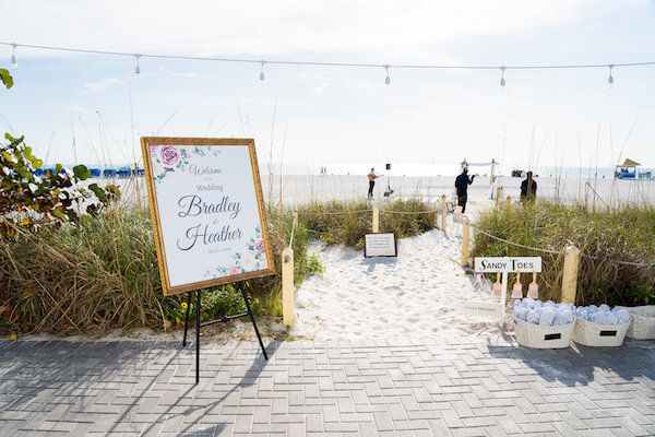 Sirata Beach Resort - Saint Pete beach - beach wedding ceremony