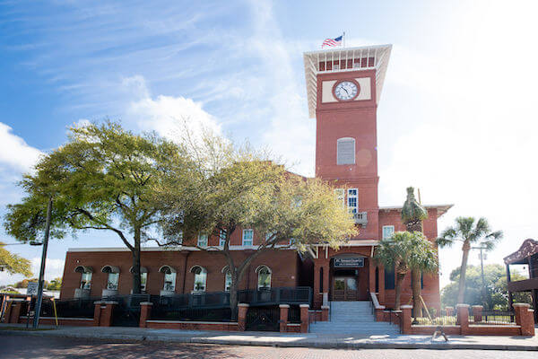 Tampa's iconic JC Newman Cigar Factory in historic Ybor City