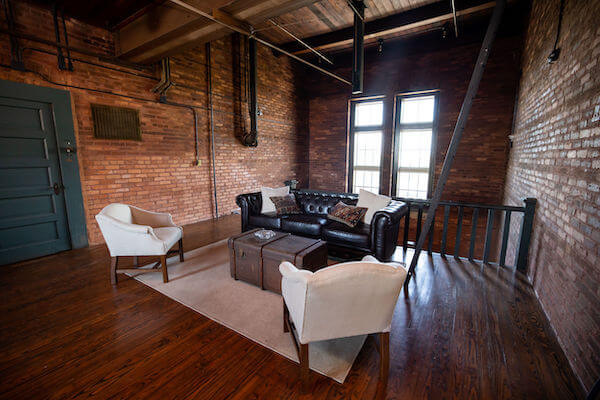 3rd floor lounge at the JC Newman Cigar Co factory in Ybor City