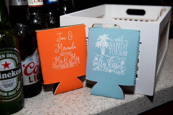 custom drink koozies