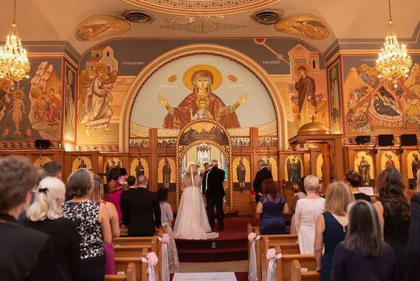 Tampa Greek Orthodox wedding