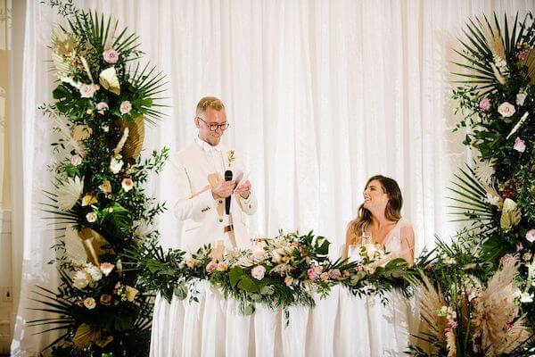 welcome speech by bride and groom 