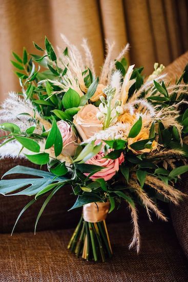 boho bridal bouquet