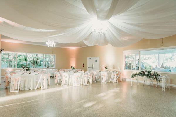 Ballroom at the Davis Islands Garden Club in Tampa