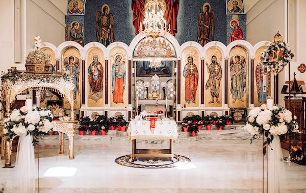 Sanctuary of The Holy Trinity Orthodox Church in Clearwater Beach