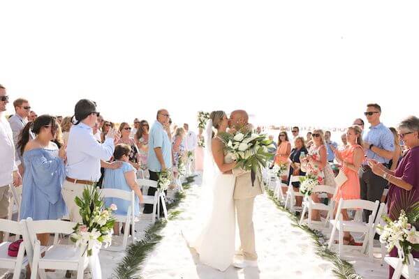 This will be an everlasting love - the perfect song for this Clearwater Beach couple