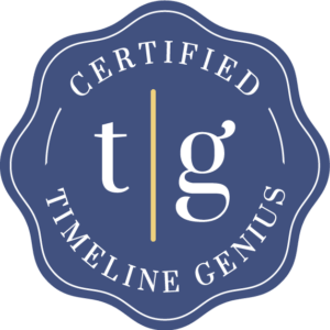 Certified Timeline Genius logo