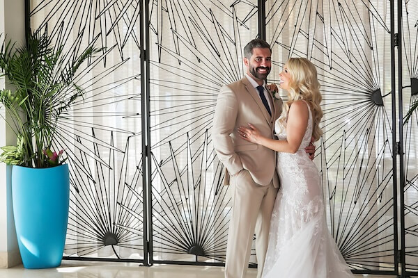 Wedding portraits at the Hyatt Regency Clearwater Beach.