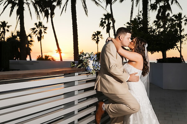Sunset photos at the Wyndham Grand Clearwater Beach.