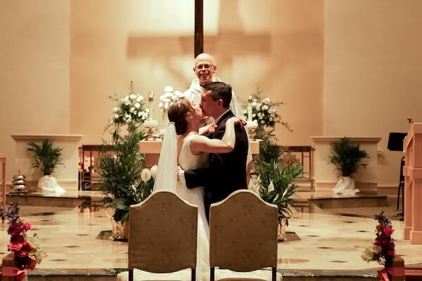 A Nuptial Mass at St. Paul's Catholic church in St. Petersburg. Florida.
