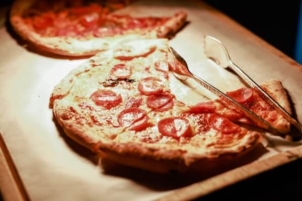Pissa as a late night snack at the Hyatt Regency Clearwater Beach.