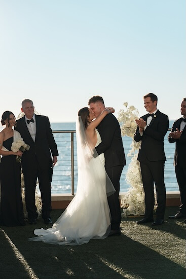 An Opal Sands wedding ceremony.