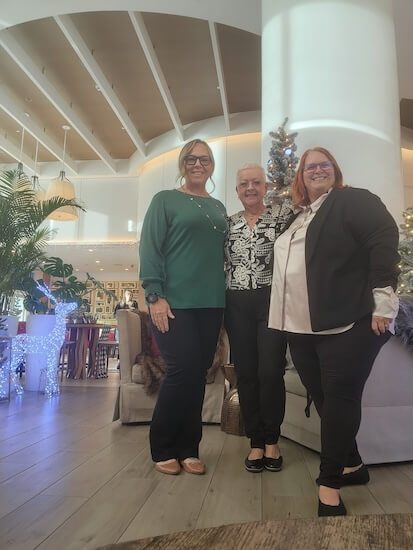 Special Moments Event Planning team at the Wyndham Grand Clearwater Beach.