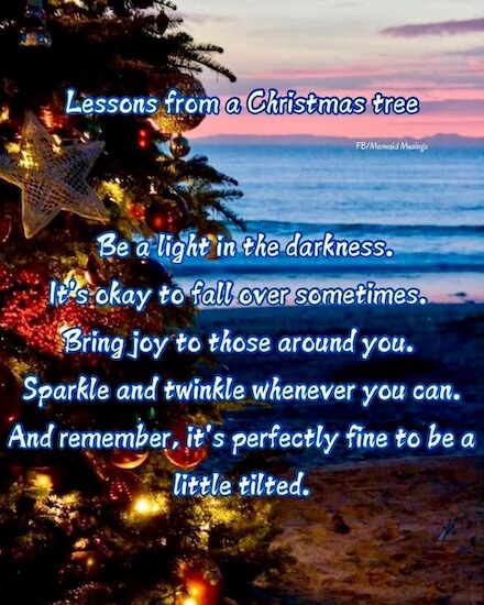 A Christmas reminder to do better.