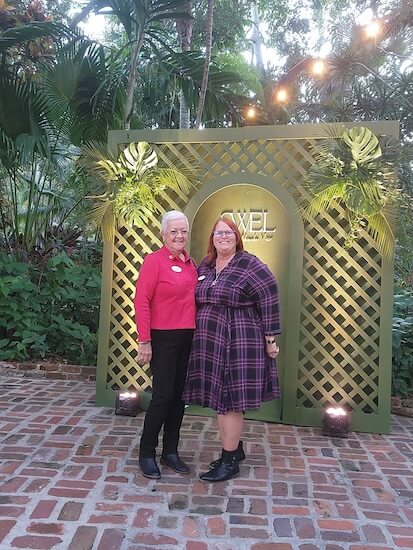 Special Moments Event Planning team at the SWEL event at Sunken Gardens.