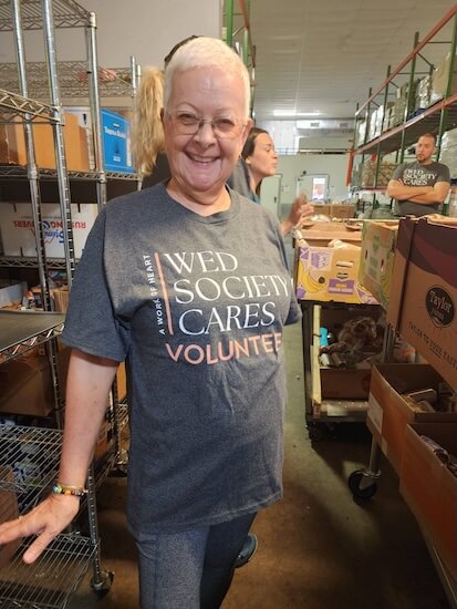 Special Moments Event Planning team volunteering at Hope Villlages of America.